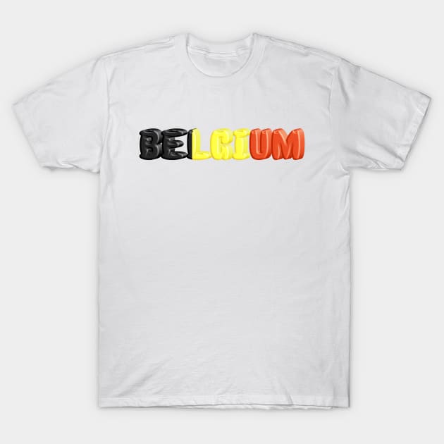 Belgium! T-Shirt by MysticTimeline